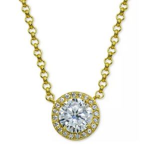 Giani Bernini Halo Pendant Necklace